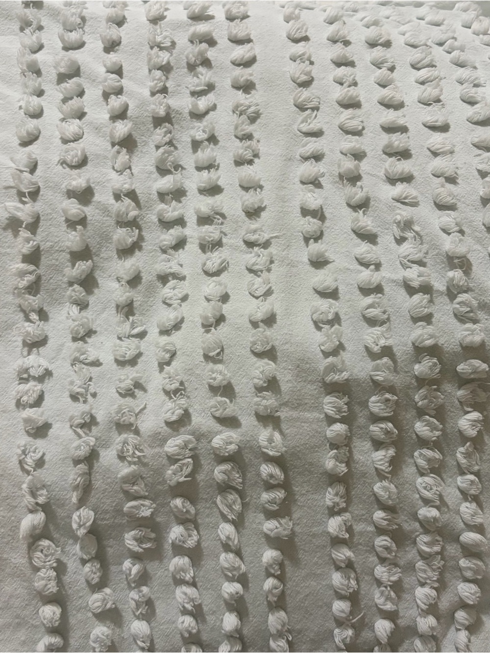 Chenille Twin XL Duvet Cover